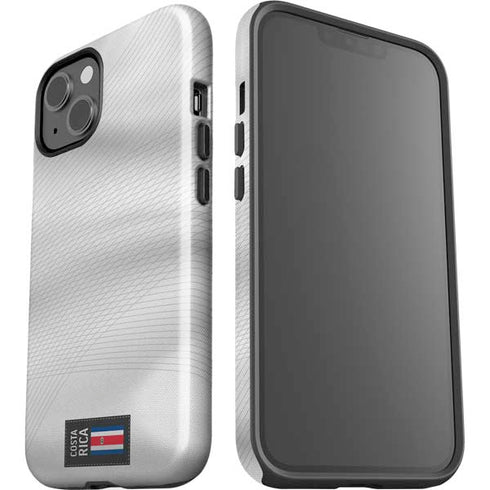 Costa Rica Soccer Flag iPhone 15 Impact Case